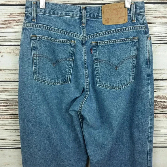 Vtg Levis 550 12s/29" Relaxed High Rise Mom Jeans - Picture 5 of 8